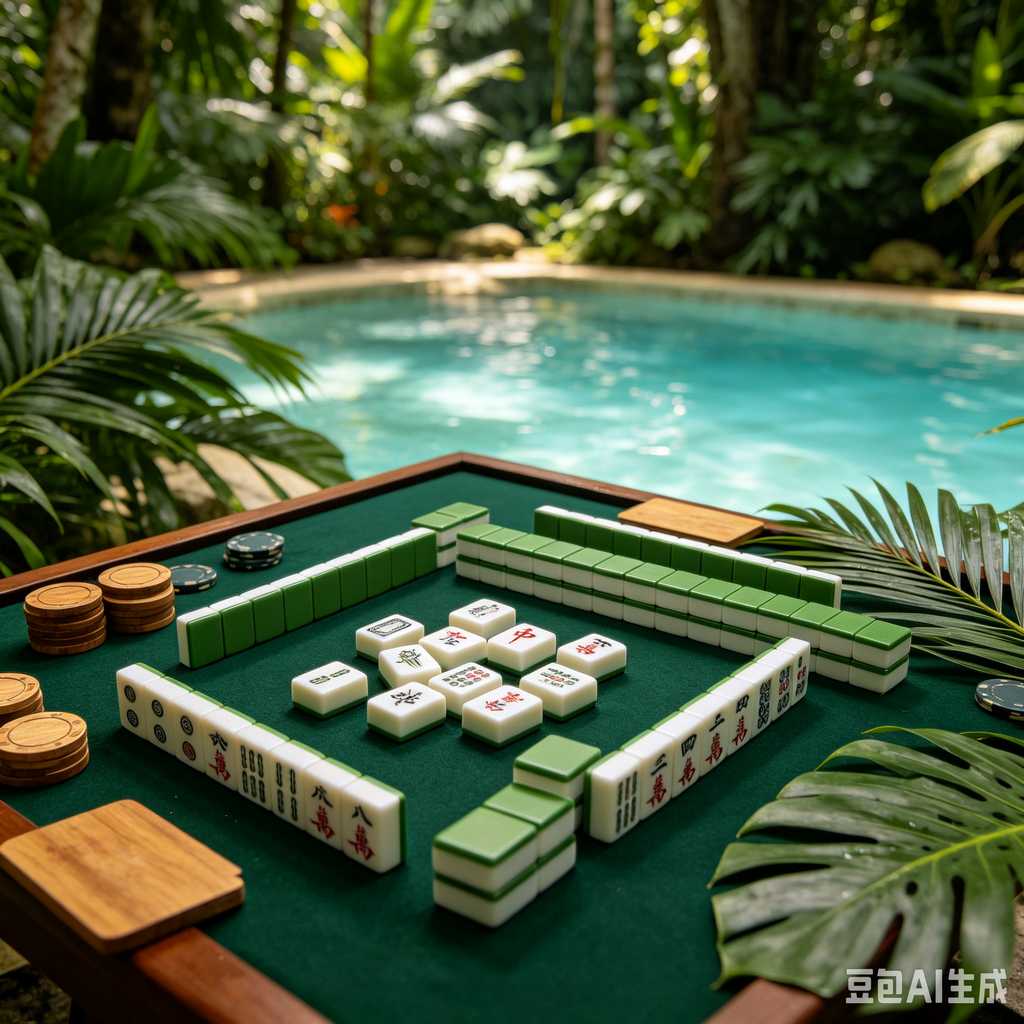 hand carved mahjong tiles