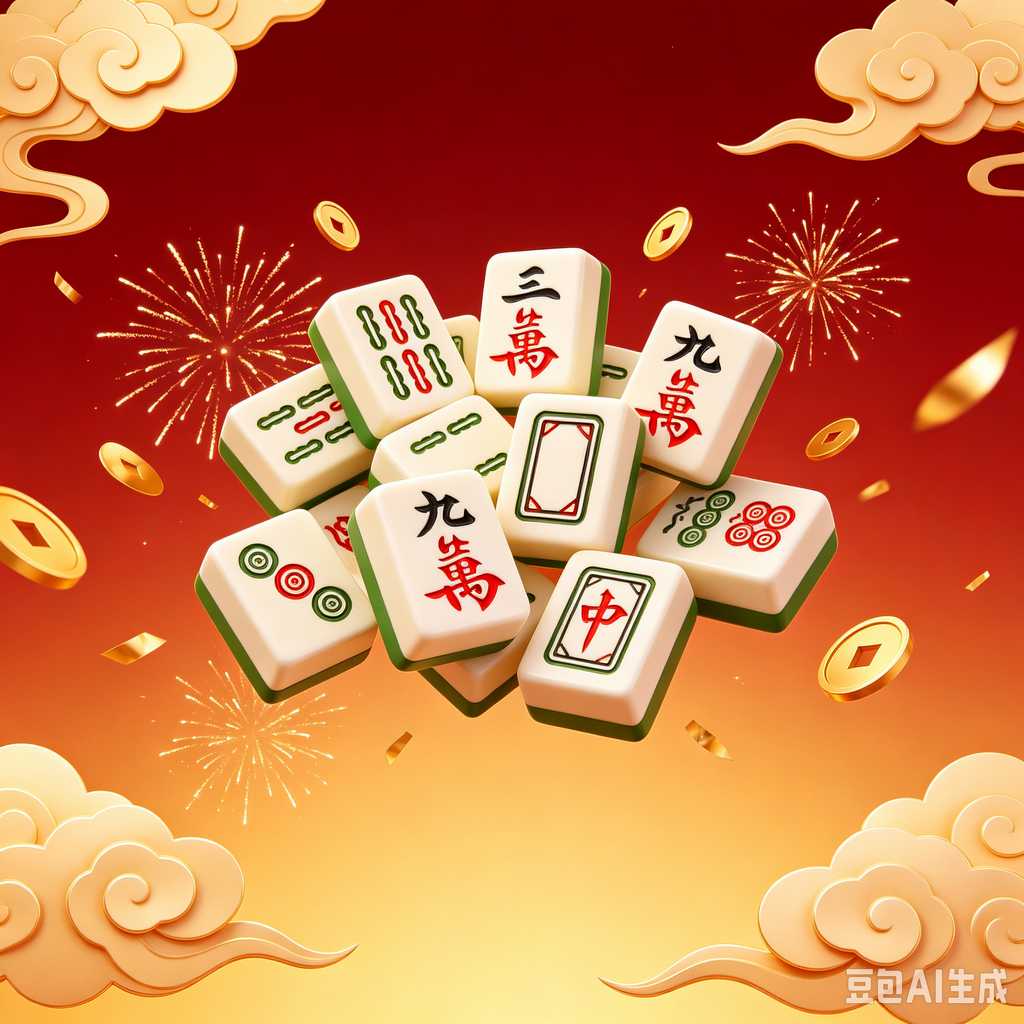colored mahjong tile racks