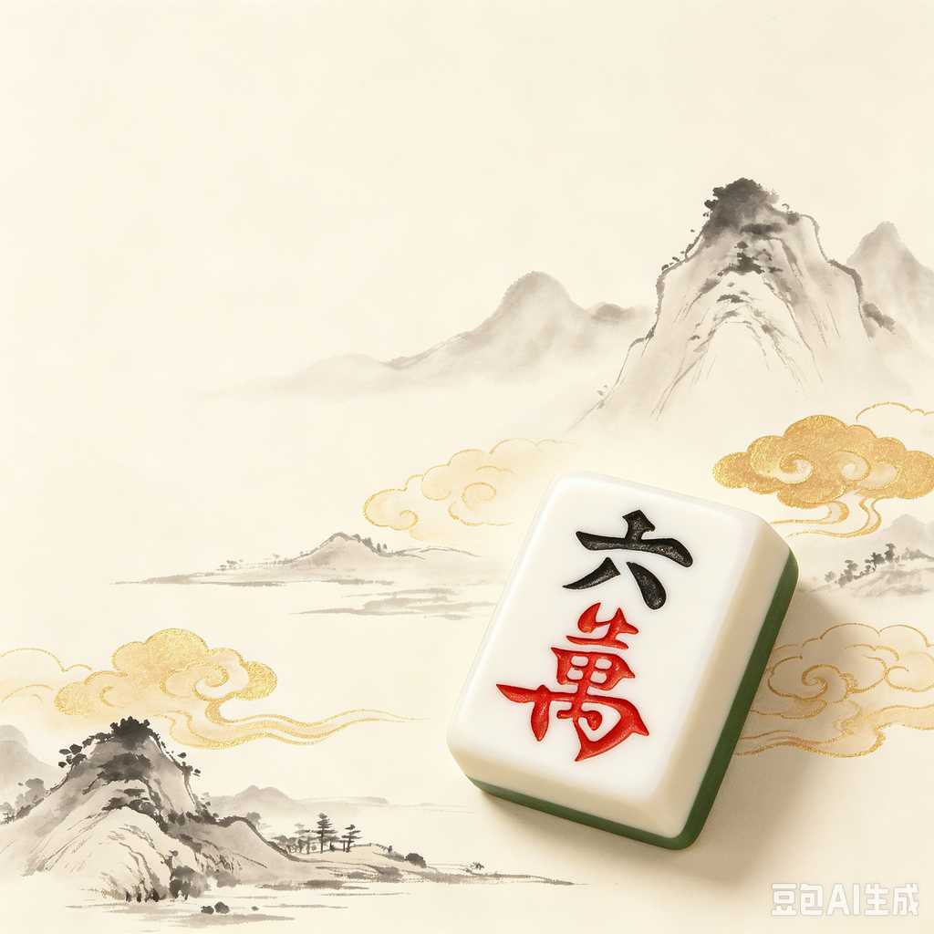 multi color mahjong set custom
