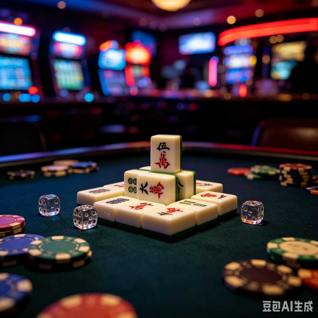 compact mahjong set with case