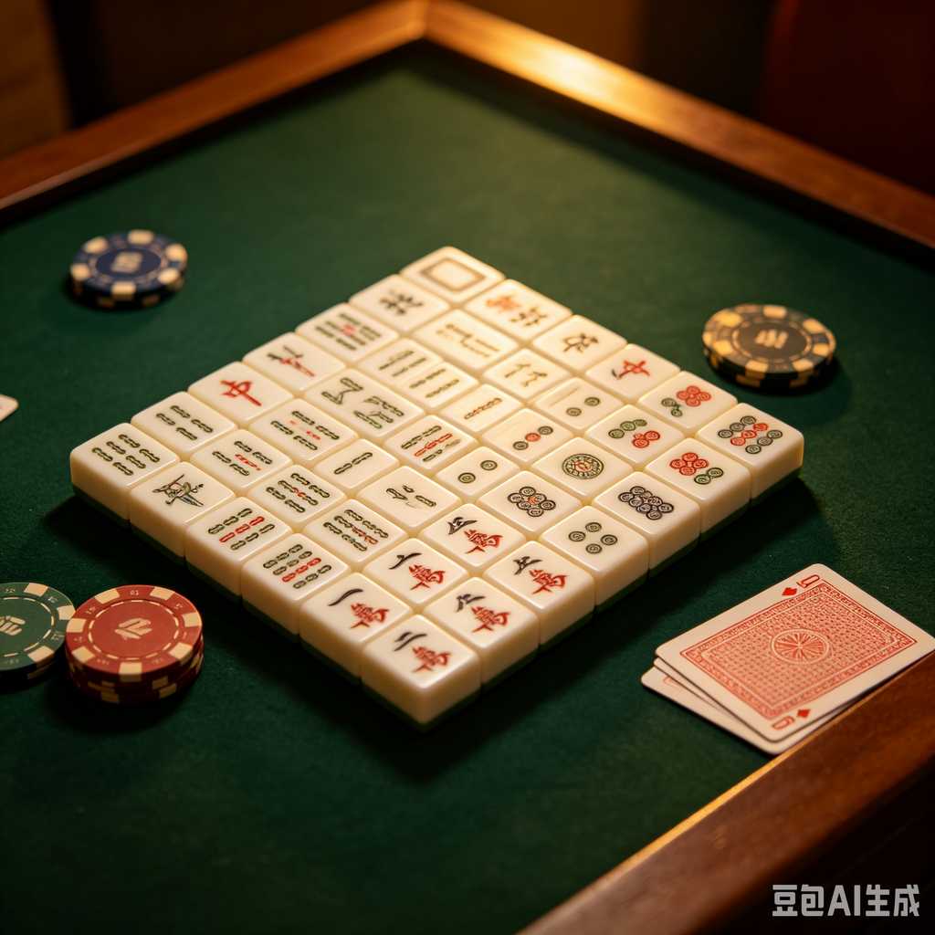 modern minimalist mahjong set