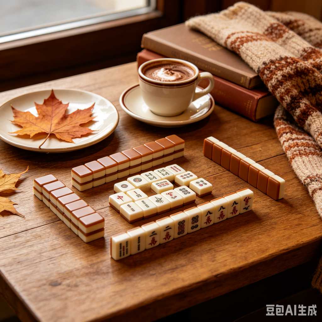 transparent mini mahjong set