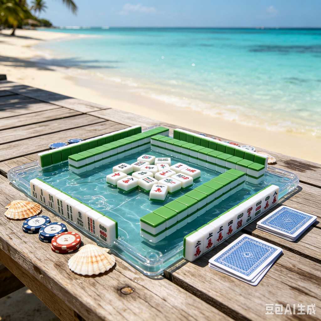 large print mahjong set